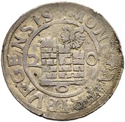 20 Kreutzers obverse image