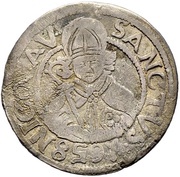 20 Kreutzers, Switzerland, 1658 reverse image