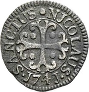 ½ Kreutzer, Switzerland, 1736-1751 reverse image