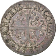 2 Kreutzers, Switzerland, 1741-1798 reverse image