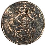 ½ Kreuzer - Charles VI Prague obverse image