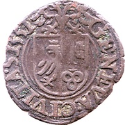 3 Deniers / Quart obverse image