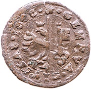 3 Deniers / Quart obverse image