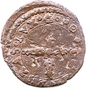 3 Deniers / Quart, Switzerland, 1601-1621 reverse image