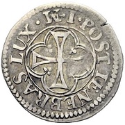 9 Deniers / 3 Quarts, Switzerland, 1708 reverse image