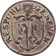 9 Deniers / 3 Quarts obverse image