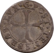 18 Deniers / 6 Quarts, Switzerland, 1593-1594 reverse image
