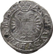 1 Kreuzer - Ferdinand II Prague, Bohemia, 1624-1637 reverse image