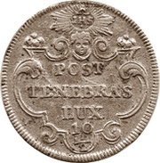 10½ Sols, Switzerland, 1714-1715 reverse image