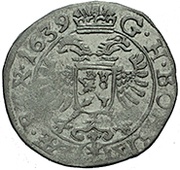1 Kreuzer - Ferdinand III Prague, Bohemia, 1637-1642 reverse image