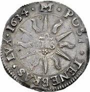 24 Sols, Switzerland, 1634-1636 reverse image