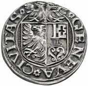 Teston/Dicken obverse image