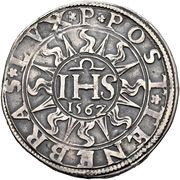 Thaler, Switzerland, 1561-1567 reverse image