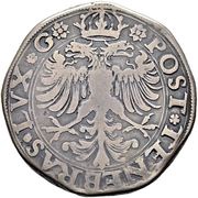 Thaler, Switzerland, 1572-1578 reverse image