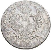 Thaler, Switzerland, 1722 reverse image