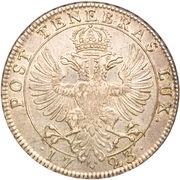 Thaler, Switzerland, 1723 reverse image