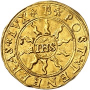 Écu d'or, Switzerland, 1539-1548 reverse image
