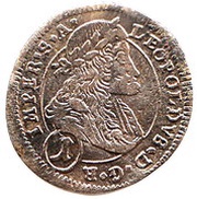 1 Kreuzer - Leopold I Kuttenberg obverse image