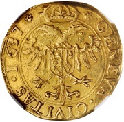 Quadruple Twelve rays obverse image