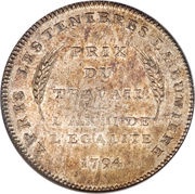 Genevoise Revolutionary Coinage reverse image