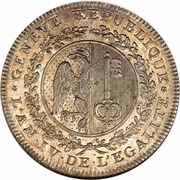 12 Florins, 9 Sols obverse image