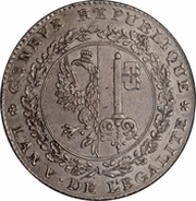 12 Florins, 9 Sols obverse image