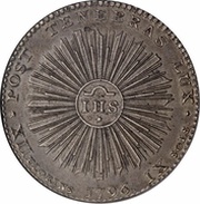 12 Florins, 9 Sols, Switzerland, 1796 reverse image