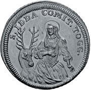 Ducat - Franz Troger silver strike, Switzerland, 1726 reverse image