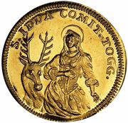 Ducat - Franz Troger, Switzerland, 1726 reverse image