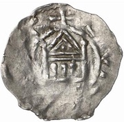 Denar - Ulrich I, Switzerland, 1002-1026 reverse image