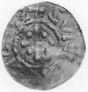 Denier - Hartmann I, Switzerland, 1026-1039 reverse image