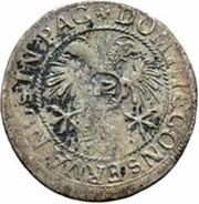 12 Kreutzers - Johann V, Switzerland, 1601 reverse image