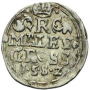 Maley Groschen - Rudolf II Kuttenberg, Bohemia, 1578-1611 reverse image