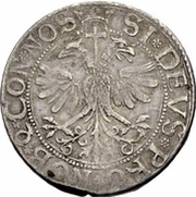 Dicken - Johann V, Switzerland, 1601 reverse image