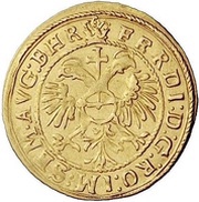 Goldgulden - Johann V, Switzerland, 1601-1627 reverse image