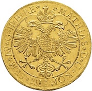 7 Ducats - Johann V, Switzerland, 1615 reverse image