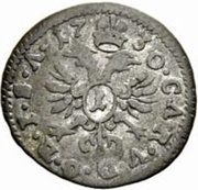 Kreuzer - Joseph Benedict, Switzerland, 1730 reverse image
