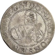 3 Kreuzers - Johann V, Switzerland, 1627 reverse image