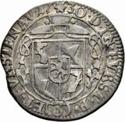 3 Kreuzers - Joseph Benedict, Switzerland, 1730 reverse image
