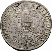 ⅔ Thaler - Ulrich VI, Switzerland, 1688-1690 reverse image