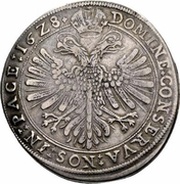 Thaler - Joseph Mohr, Switzerland, 1628 reverse image