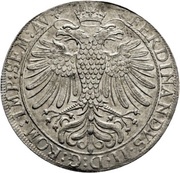 Thaler - Joseph Mohr, Switzerland, 1628 reverse image