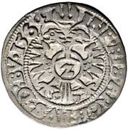 2 Kreuzers - Ferdinand I Prague, Bohemia, 1561-1564 reverse image