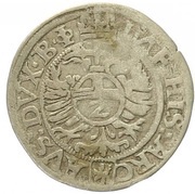 2 Kreuzers - Ferdinand I Joachimsthal, Bohemia, 1562-1564 reverse image