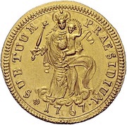 Ducat - Johann Anton reverse image