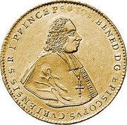 8 Ducats - Joseph Benedict von Rost obverse image