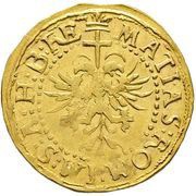 Goldgulden - Matthias, Switzerland, 1618 reverse image