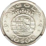 10 Escudos Prova obverse image