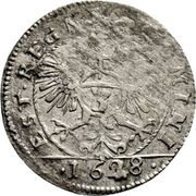 3 Kreuzers City, Switzerland, 1628 reverse image