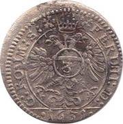 3 Kreuzers City, Switzerland, 1631-1635 reverse image